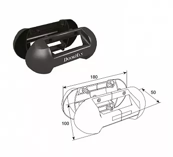 Ручка выступающая